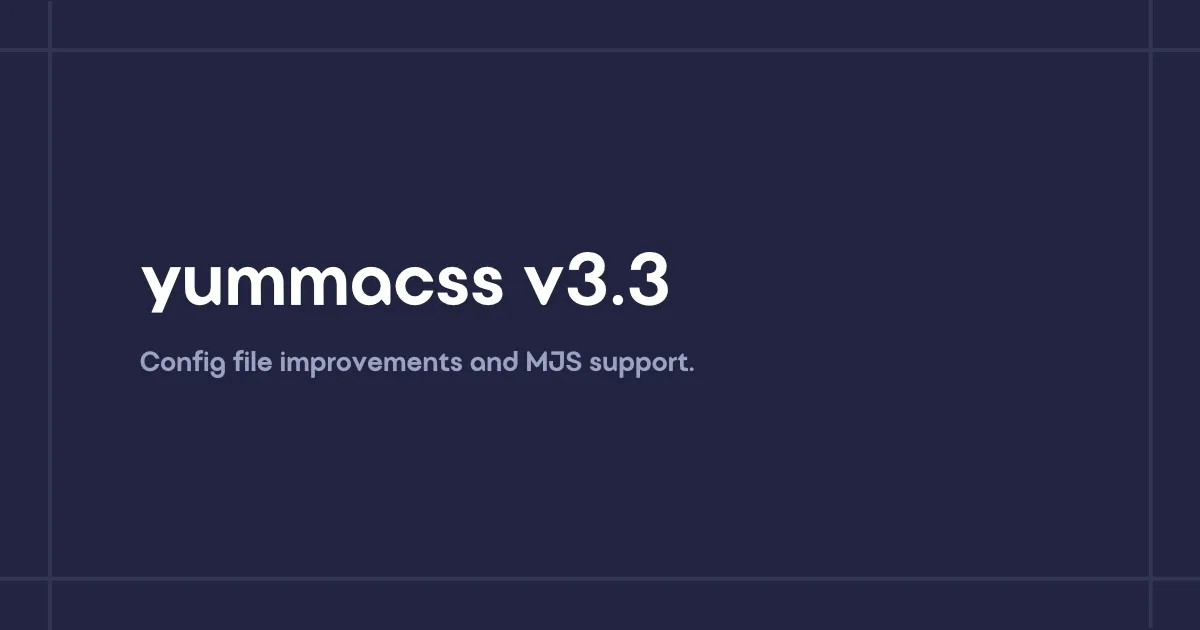 Yumma CSS 3.3.0